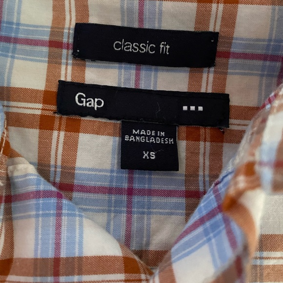Gap Men XS Long-Sleeve Button-Down Shirt - Picture 3 of 3